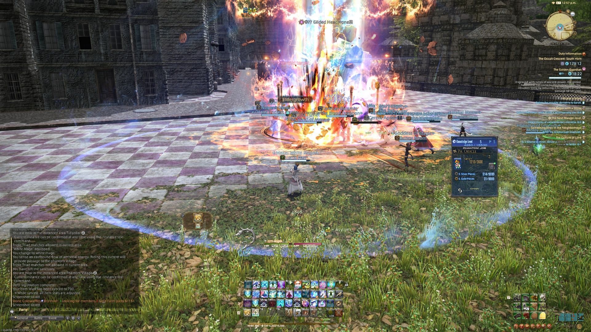 Doing FATES in the right parts of the map is key to not wasting your time (Image via Square Enix)